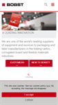 Mobile Screenshot of bobst.com